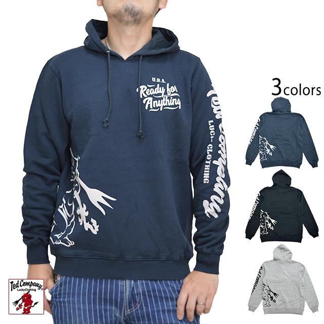 プルオーバーパーカー TEDMAN テッドマン TDPSP-101 エフ商会 スエット トレーナー アメカジ プルオーバーパーカー TEDMAN テッドマン TDPSP-101 エフ商会 スエット