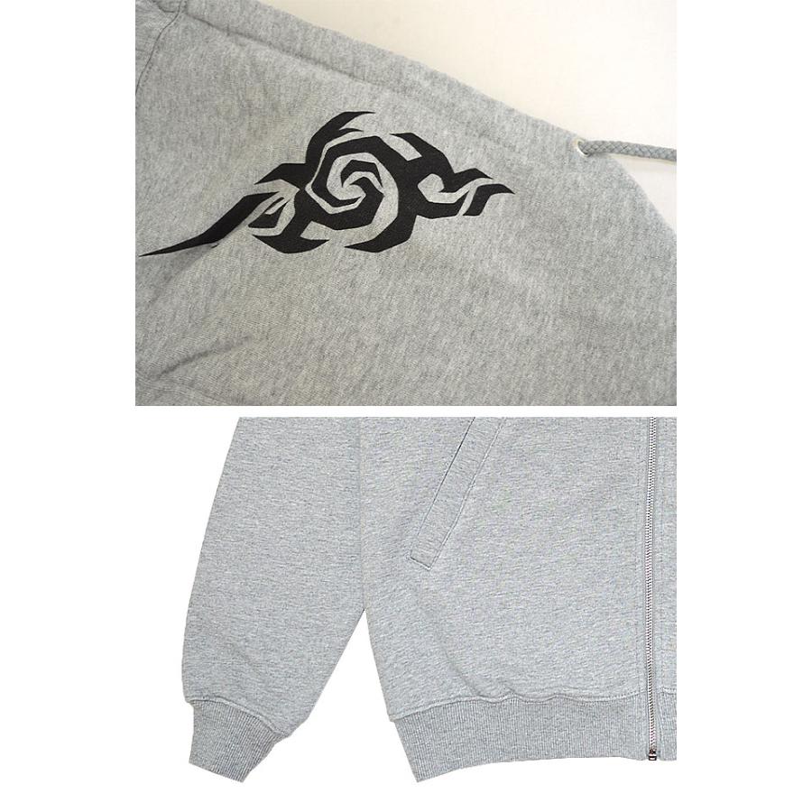 RED DEVILスウェットジップパーカー TEDMAN テッドマン TDSP-156