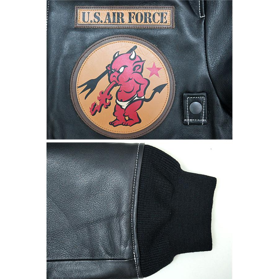 ラムレザーMA-1ジャケット TEDMAN テッドマン TMAL-550 本革