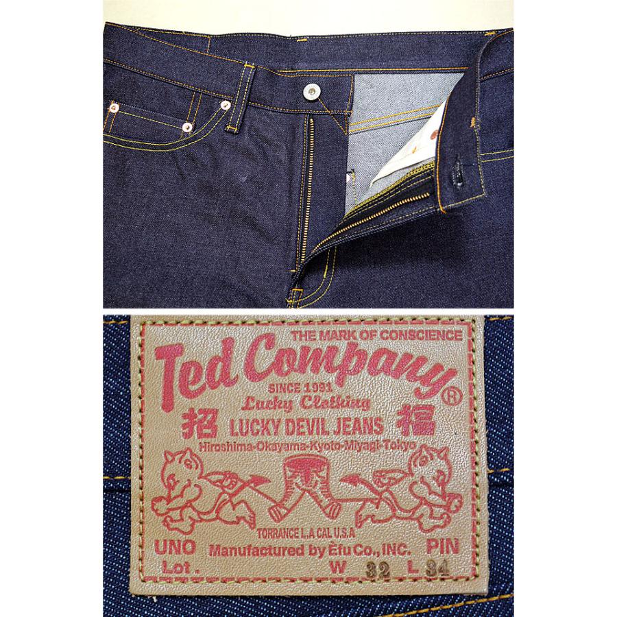 WedsSport BANDOH×TEDMAN 13ozセルビッチデニムジーンズ TEDMAN テッドマン WSBDP-01 日本製 エフ商会 WedsSport BANDOH×TEDMAN 13ozセルビッチデニムジーンズ TEDMAN