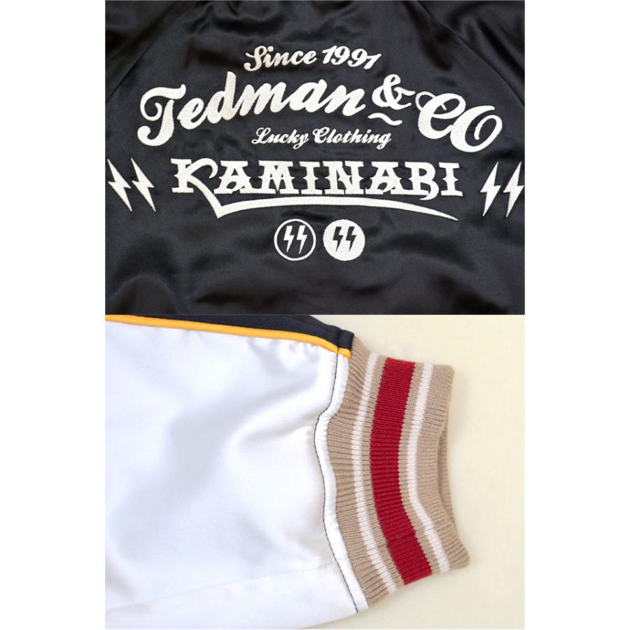 TEDMAN×カミナリコラボ リバーシブルスカジャン TEDMAN テッドマン