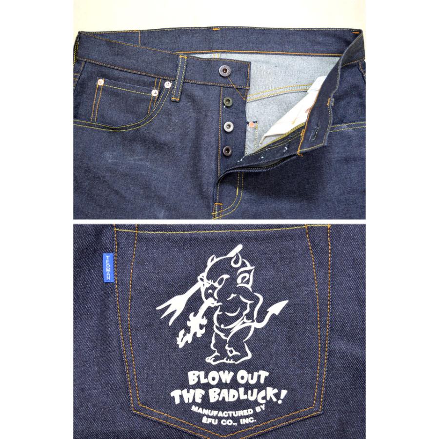 13ozデニムジーンズ「DEVIL-10号」 TEDMAN テッドマン DEVIL-10 エフ