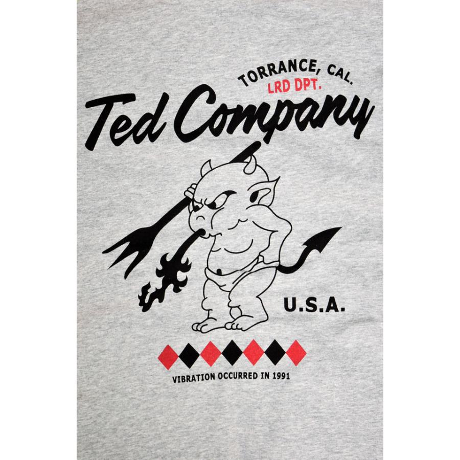 ジップアップスウェット TEDMAN テッドマン TDSZ-153 エフ商会 