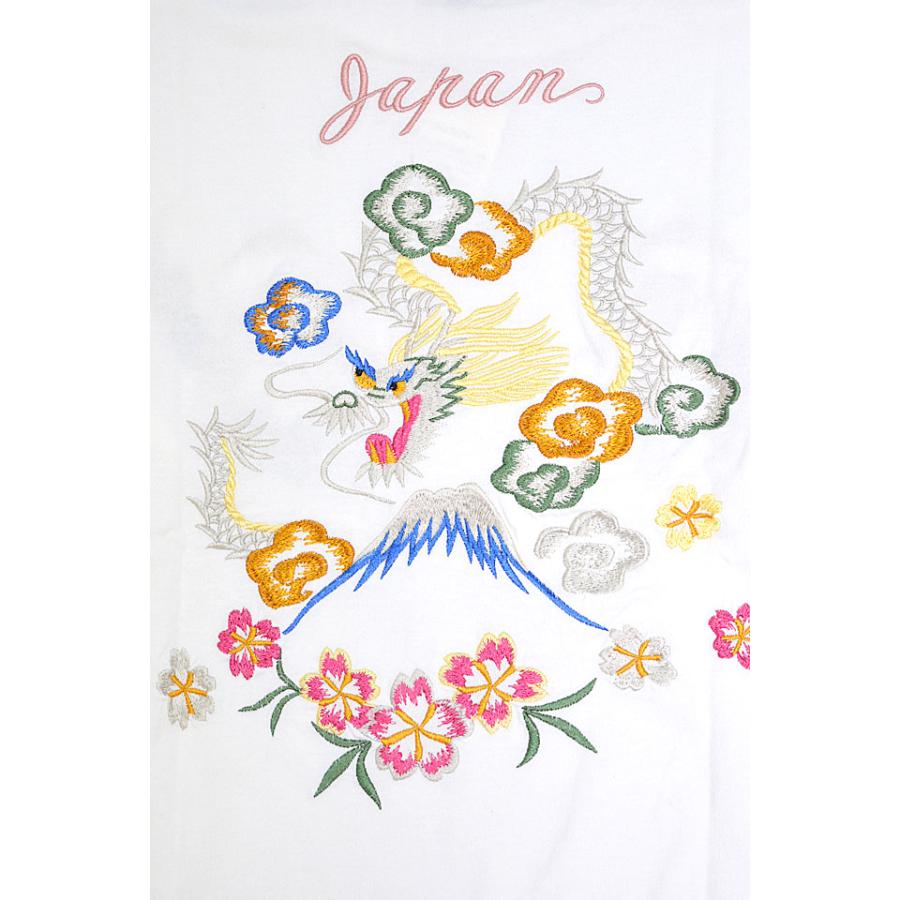 スカ刺繍ロングTシャツ「DRAGON」 テーラー東洋 TT69470 和柄 スカ刺繍ロングTシャツ「DRAGON」 テーラー東洋 TT69470 和柄