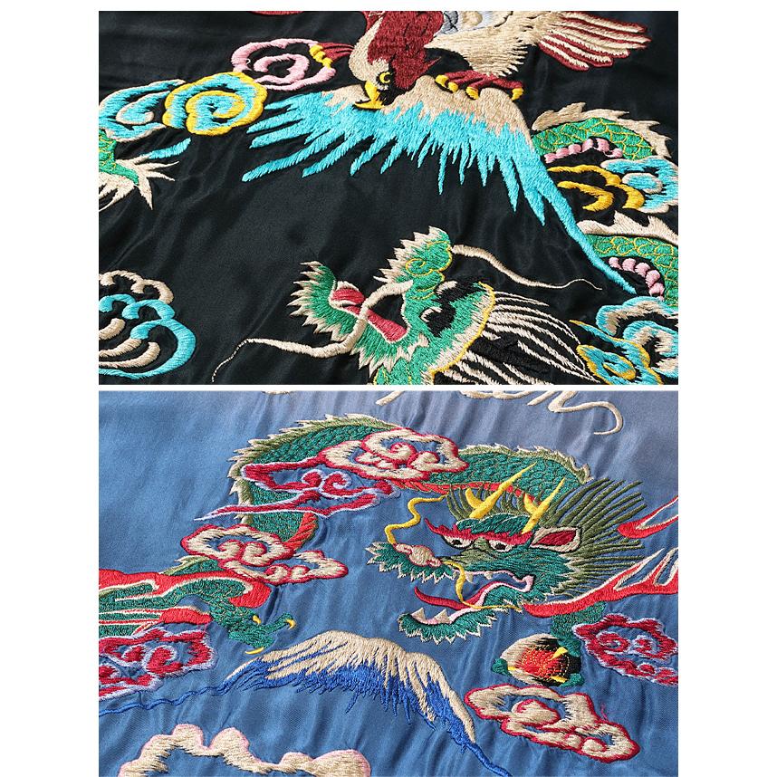 Early 1950s Style AGING MODEL アセテートスカジャン「EAGLE＆DRAGON × GREEN DRAGON」 テーラー東洋 TT15545-119爆買の画像