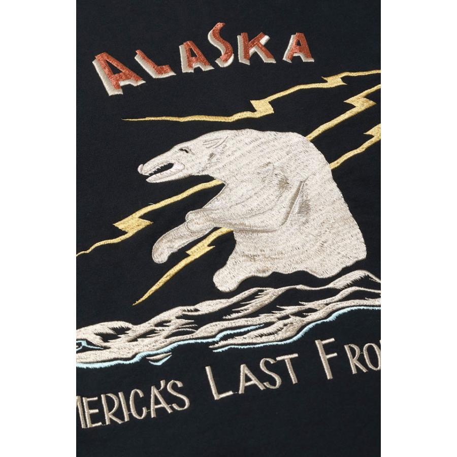 スカ刺繍スウェットジップパーカー「ALASKA」 テーラー東洋 TT69652 和