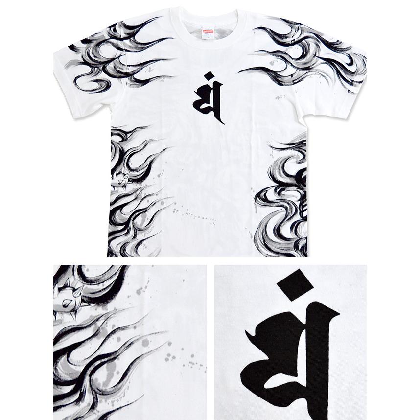 手描き半袖Tシャツ「閻魔大王」◇手描きの羽水爆買 : サクラスタイル