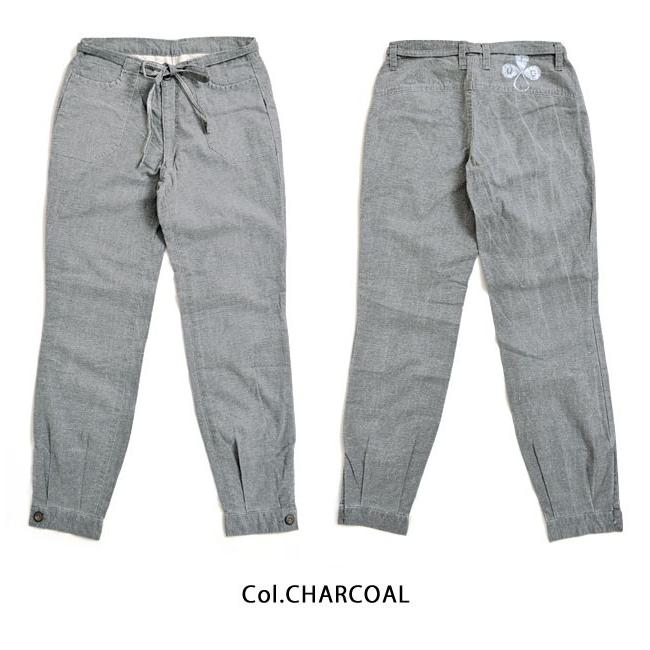綿麻ストレッチイージーパンツ◇宴/レディース : サクラスタイル