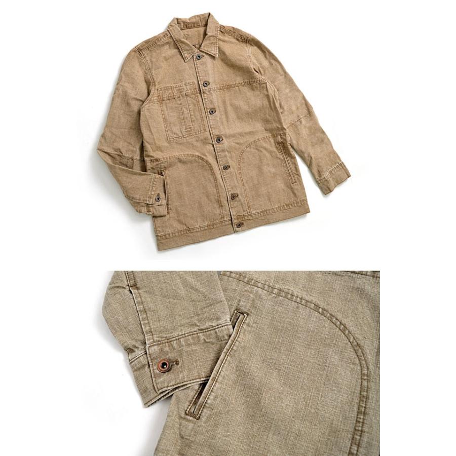 ムラ糸コットンカバーオールジャケット◆宴/レディース[sl] ムラ糸コットンカバーオールジャケット◇宴 : サクラスタイル - 通販