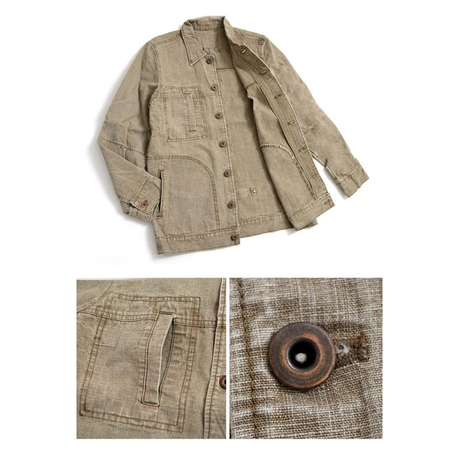 ムラ糸コットンカバーオールジャケット◆宴[sl] ムラ糸コットンカバーオールジャケット◇宴 : サクラスタイル - 通販