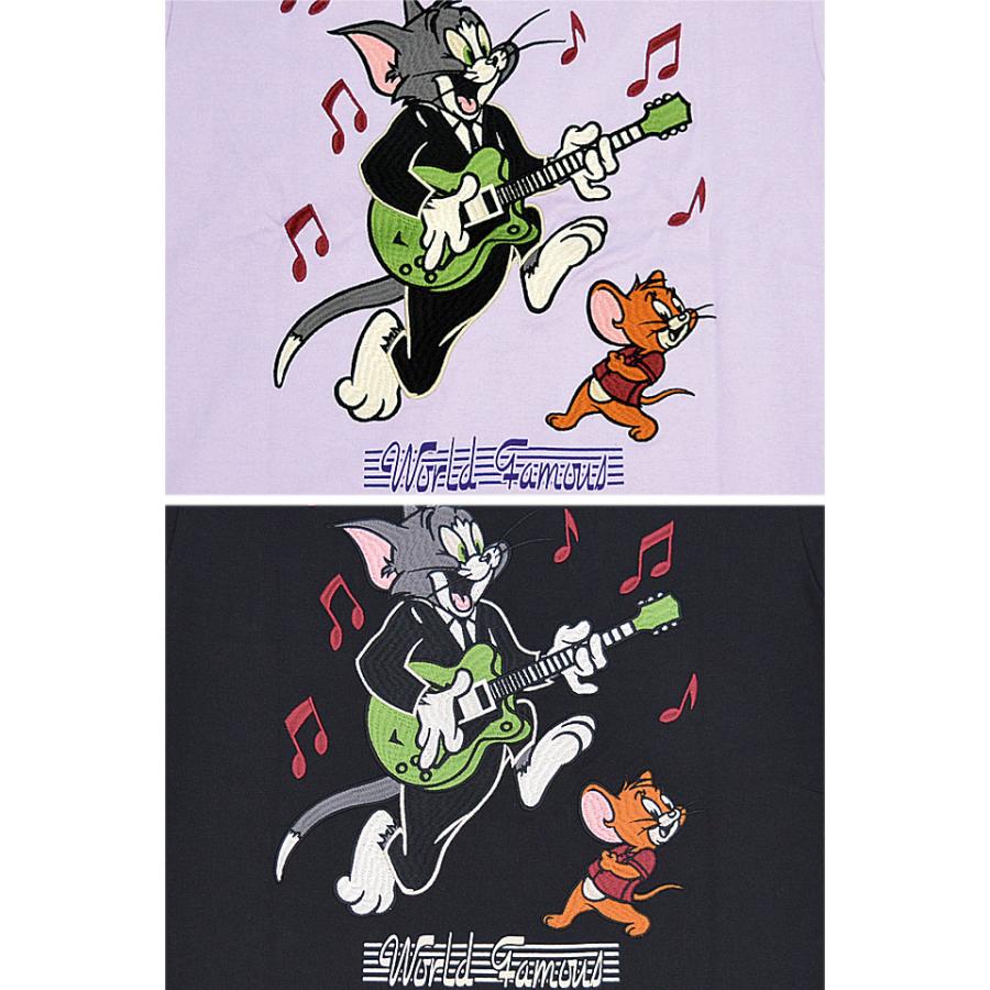 vanson×TOM＆JERRYコラボ 天竺半袖Tシャツ vanson TJV-2313 バンソン