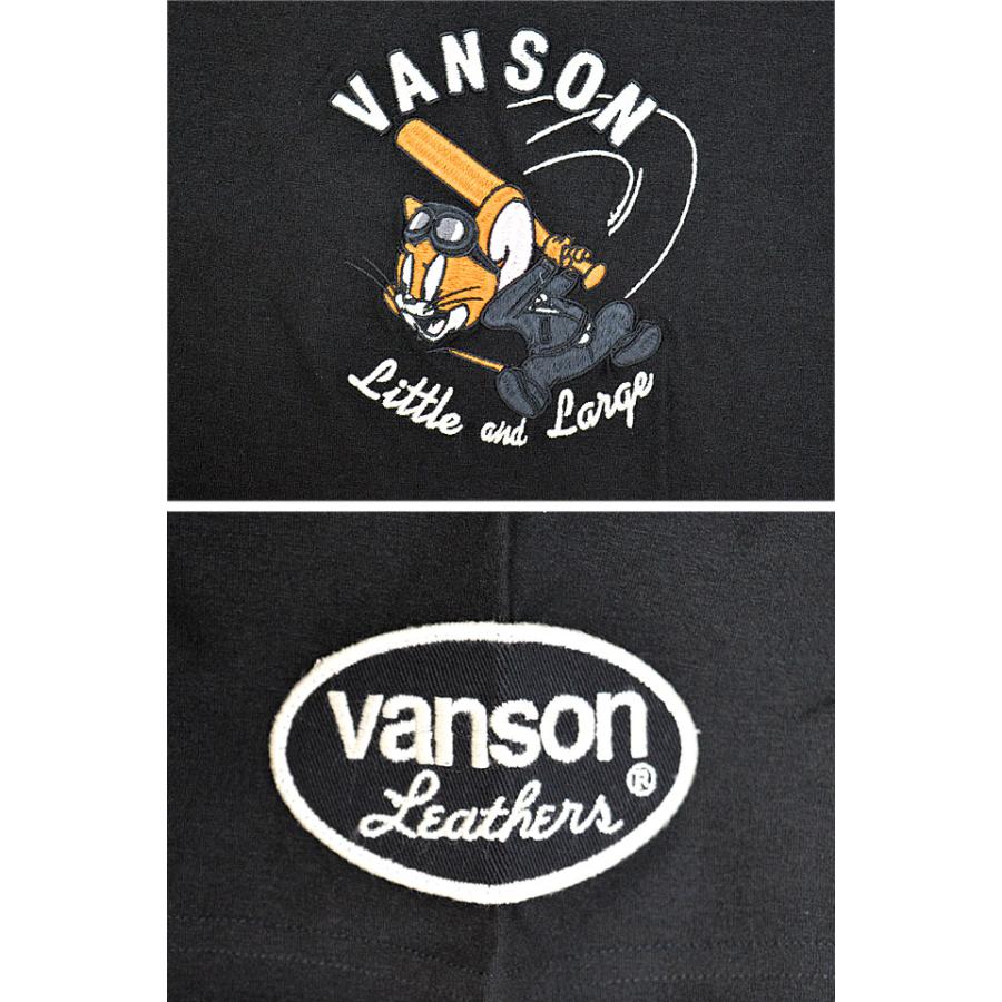 vanson×TOM＆JERRY 吸汗速乾ドライ半袖Tシャツ vanson TJV-2422