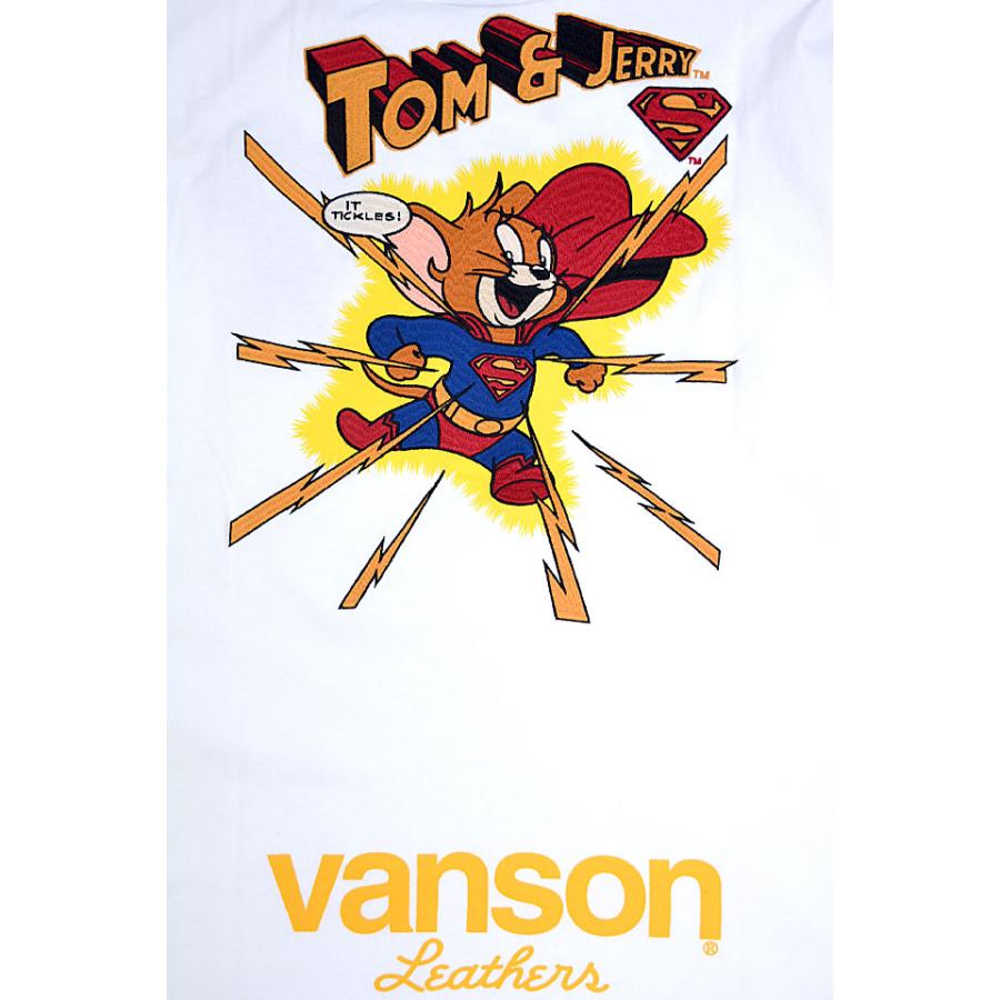vanson×TOM＆JERRY WARNER BROS.100周年記念モデル 天竺ロングTシャツ