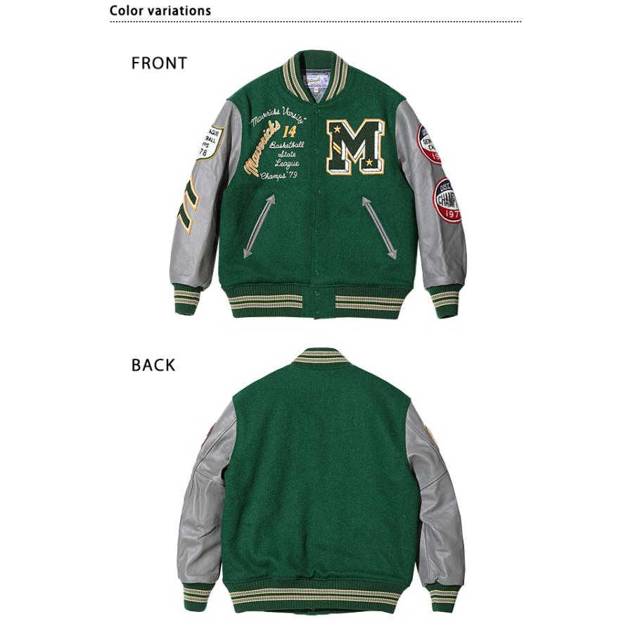 30oz. WOOL MELTON AWARD JACKET「MAVERICKS」 WHITES VILLE WV15166