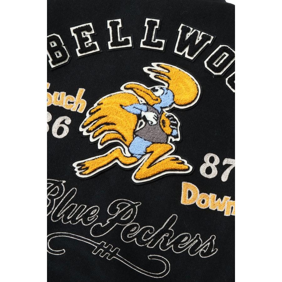 30oz. WOOL MELTON AWARD JACKET「BLUE PECKERS」 WHITES VILLE WV15783 ホワイツビル スタジャン爆買の画像