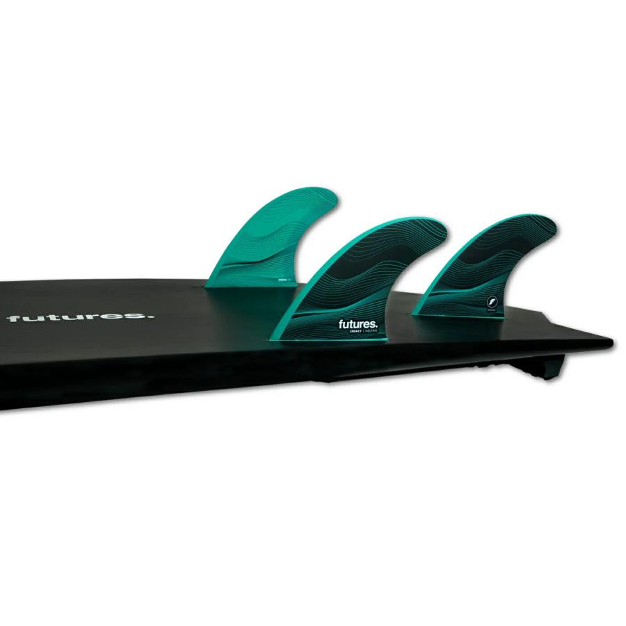フューチャーフィン　LEGACY F6  3FIN RTM HEX futures. FUTURE（フューチャー）サーフボード用フィン・RTM HEX