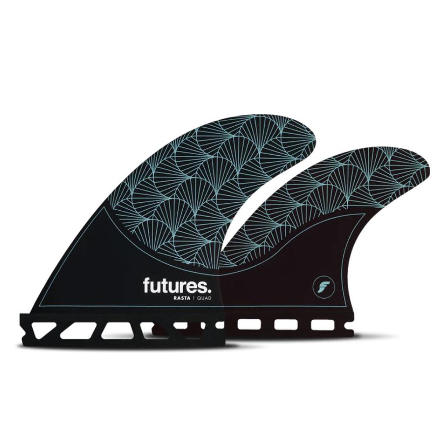 rasta FUTURES サーフボードフィン　クアッド　Mサイズ futures. FUTURE（フューチャー）サーフボード用フィン RASTA