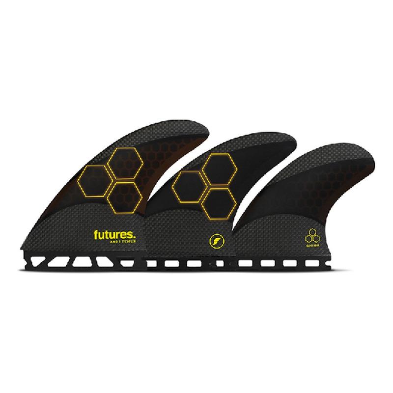 FUTUREフィン TECHFLEX 3.0 FAM2 5FIN BLACK/ORANGE : サクラサーフ
