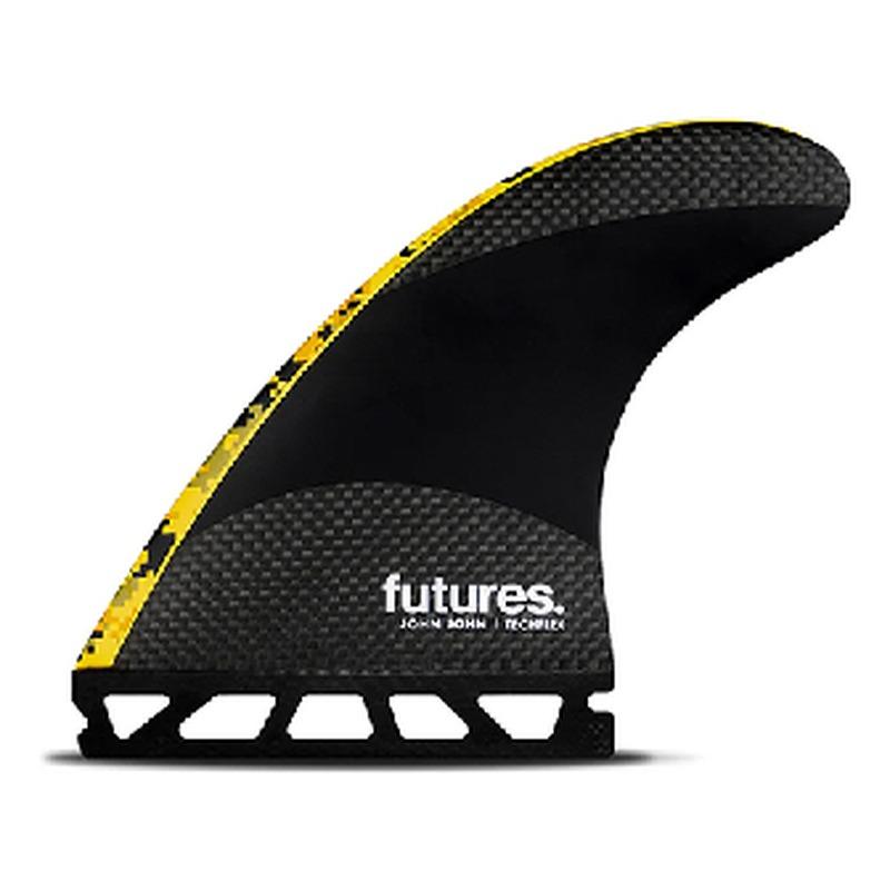 FUTUREフィン TECHFLEX JOHN (M) YELLOW : サクラサーフ&スポーツ
