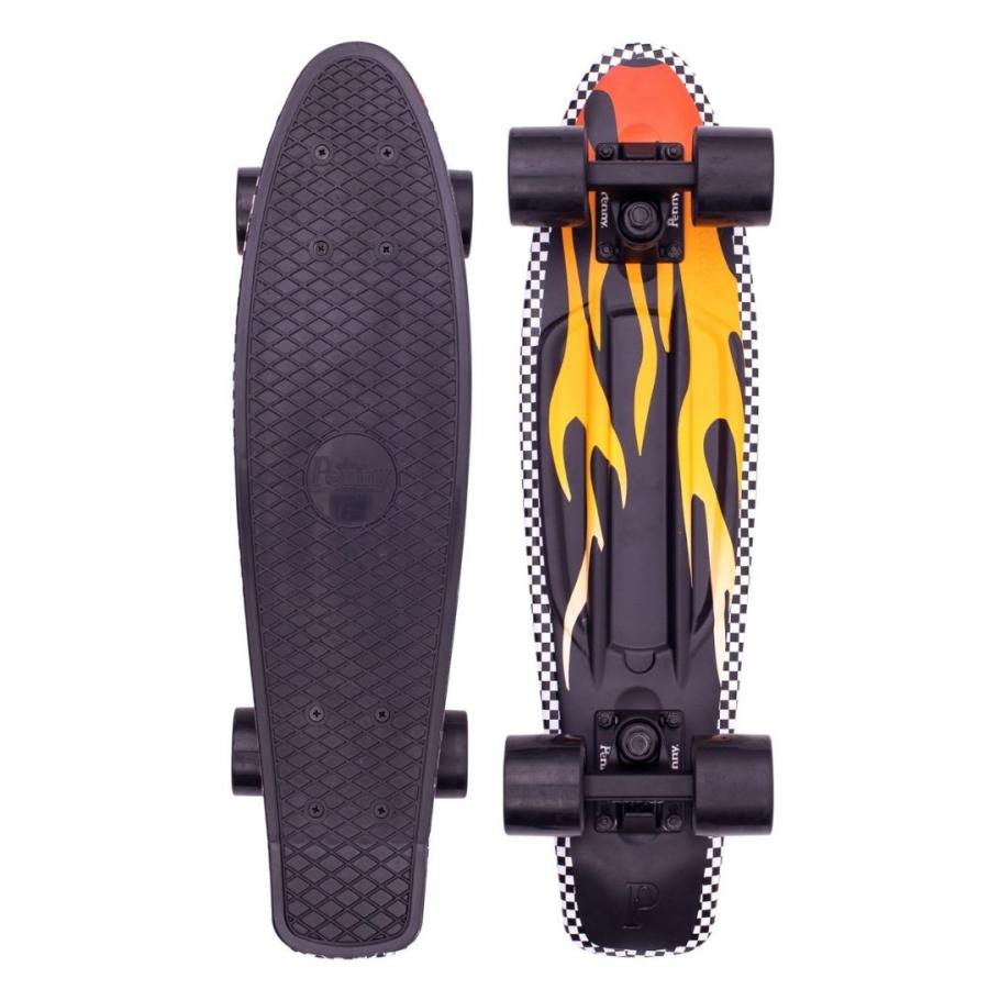 美品✨ミニクルーザー Penny 22インチ ブラックフレイム 正規品 PENNY 22inch GRAPHICS FLAME ペニースケートボード ミニクルーザー