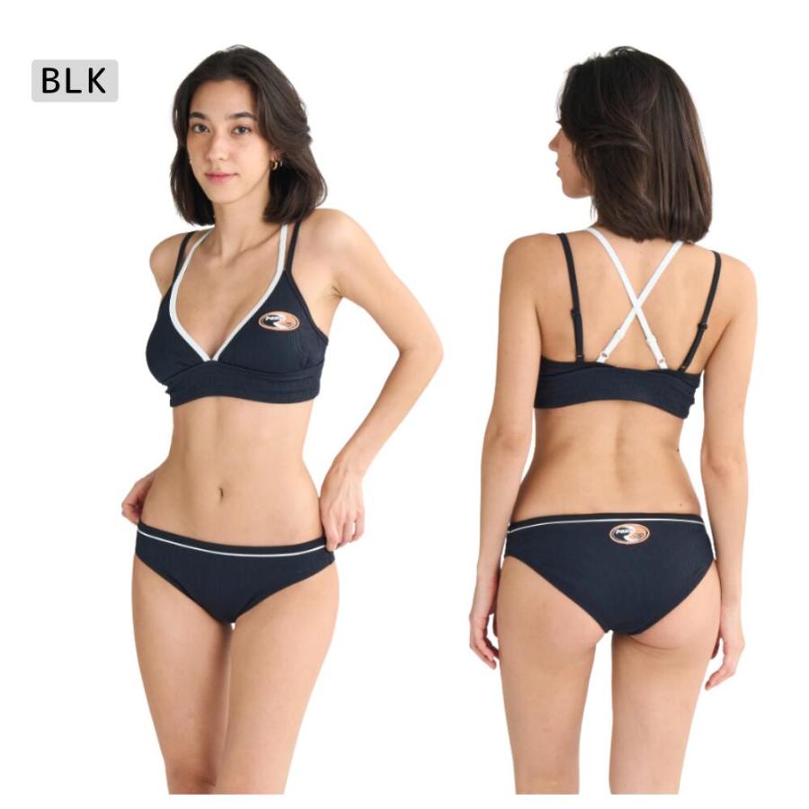 【新品未使用】ROXY ブラック 水着 Mサイズ ROXY ロキシー 水着 セットウェア タンキニ 3点セット