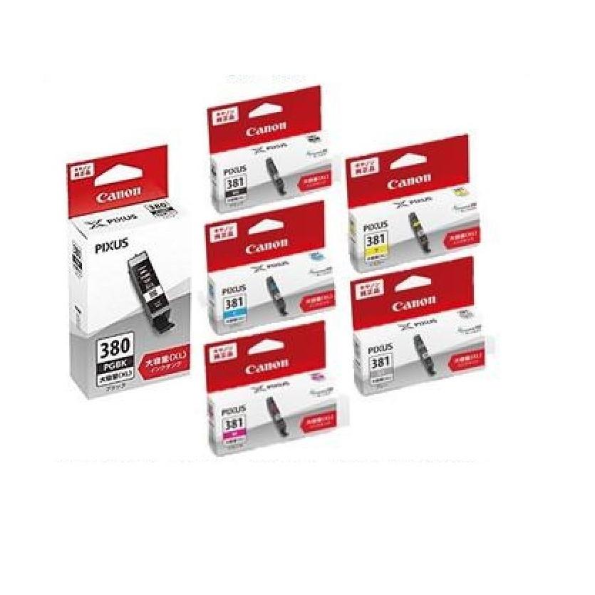 Canon キャノン 純正 インクカートリッジ BCI-381XL+380XL/6MP  