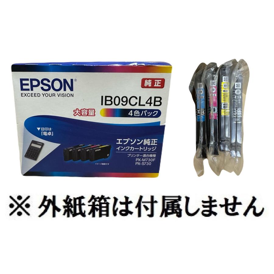PC周辺機器 【新品】EPSON IB09CL4B インクカートリッジ 4色パック