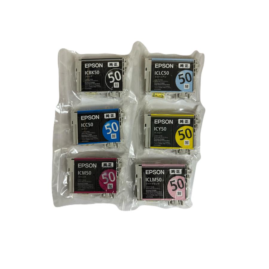 エプソン（EPSON） 純正インク IC6CL50 6色セット 目印:風船 真空