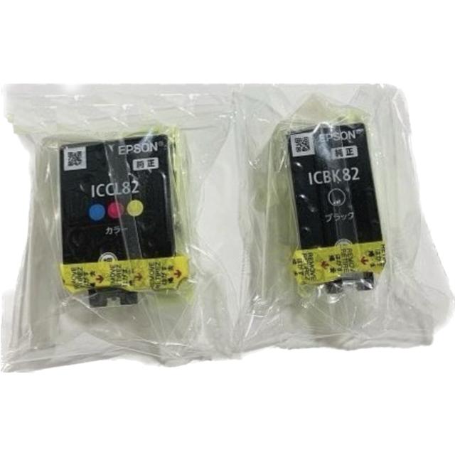 EPSON 純正インク 82 カラー ICBK82 6個セット Amazon.co.jp: エプソン ICBK82 ブラック/ICCL82 カラー 純正
