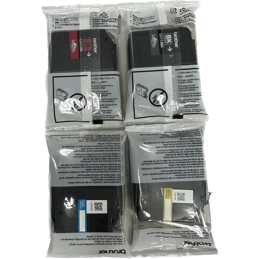 ブラザー工業 ブラザー brother LC113-4PK 純正 インクカートリッジ 4  