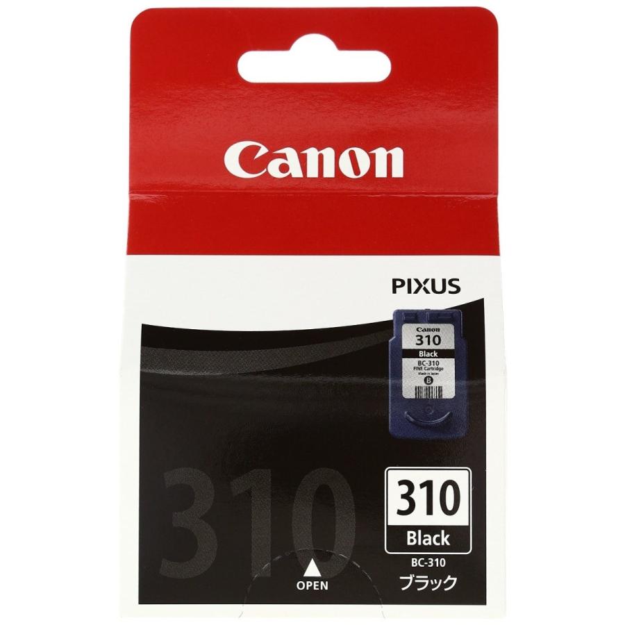 Canon キヤノン 純正 インクカートリッジ BC-310 ブラック BC-310　ＦＩＮＥカートリッジ　　ブラック　2967B001 送料無料 IP2700 MP480 MP490 MP493 対応｜sakuraumeksm