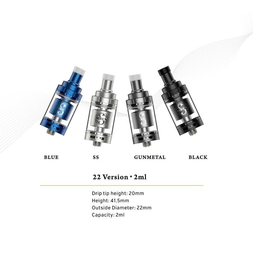 DIGIFLAVOR SIREN 2 MTL RTA デジフレーバー サイレン シレン 22mm 2mL