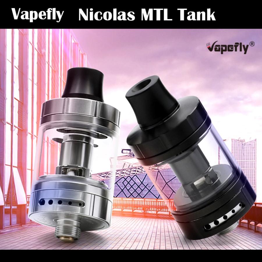 Vapefly Nicolas Mtl Tank Mtl専用クリアロマイザー ニコラス Vfly Nicomtl 000 Sakuravapor 通販 Yahoo ショッピング