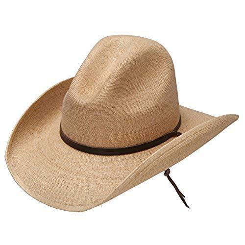 Stetson メンズ ブライス 麦わら帽子 今季ブランド L ブラウン