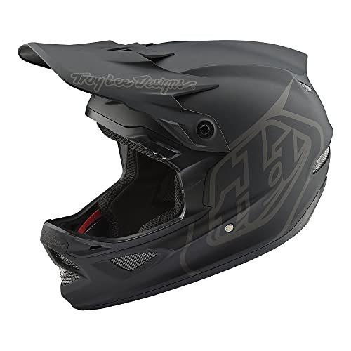 入園入学祝い さくらや麻布堂Troy Lee Designs D3 Fiberlite Mono Full-Face Downhill BMX Mountain Bike Adult Helmet with TLD Shield Logo (Large, Black)