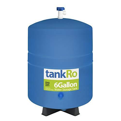 tankRo 6ガロン RO 拡張タンク コンパクト 逆浸透 水貯蔵 圧力タンク ボールバルブ付き
