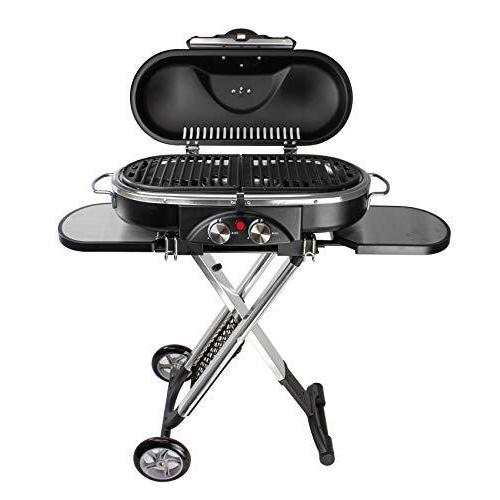 Mototeks Inc. ポータブルBBQグリルプロパンマッチレス照明折りたたみ