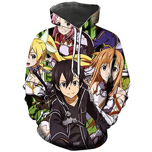 T ポイント5倍 Womens Colour2 L Mens For Hoodie Tops Sweatshirt Cosplay Anime Online Art Sword Hisayhe ホーム用品を中心に暮らしをゆたかにする商品を取り揃えています Sf ファンタジー ホラー Zenwellness Com Br