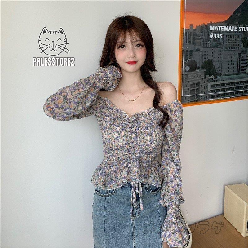 特有の-ブラウス シャツ 花柄 大きいサイズ レディース Vネック