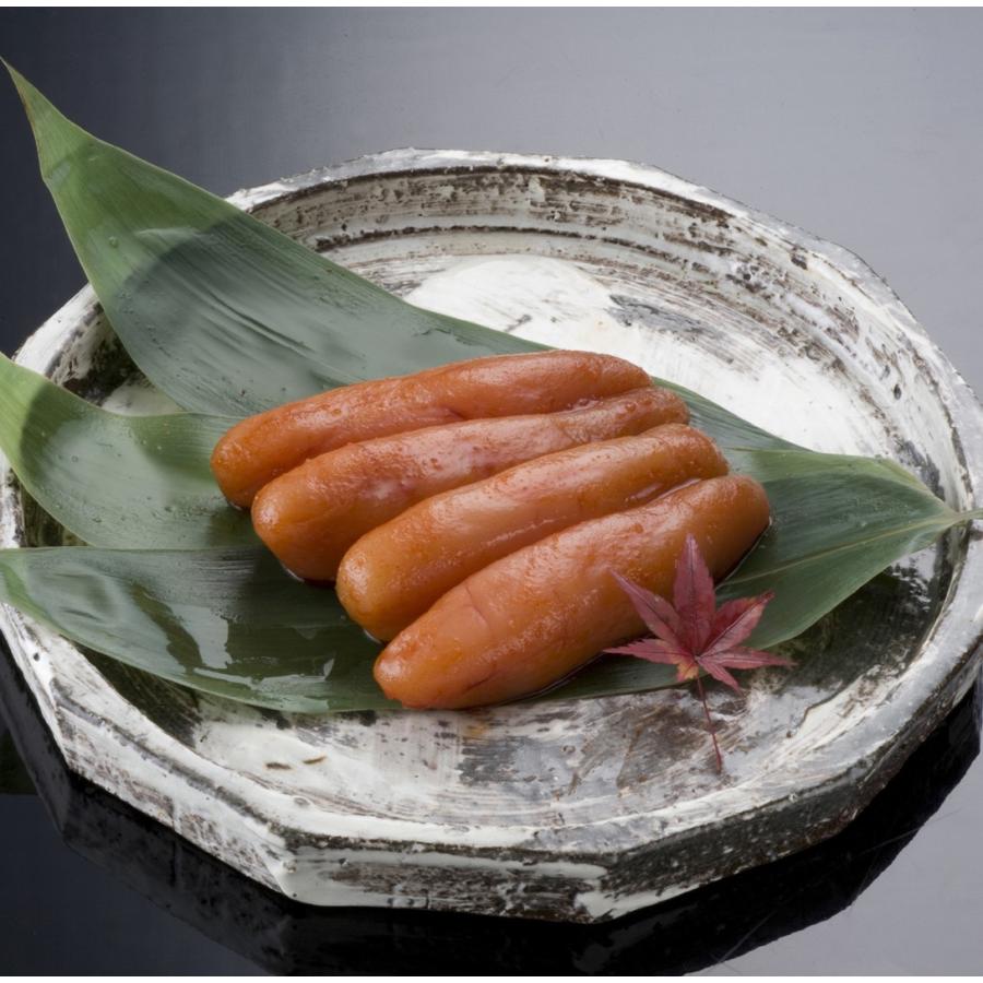 【ご贈答に・送料無料】福岡の料亭 観山荘の生粋めんたいこギフトセット（本味190g+柚子風味190g）日本料理の技とこだわりで美味しく仕上がりました。 | 