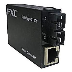 FXC 10 100 1000BASE-T to 1000BASE-SX（マルチモード SCコネクタ 550m） 2芯型マイクロメディアコンバータ