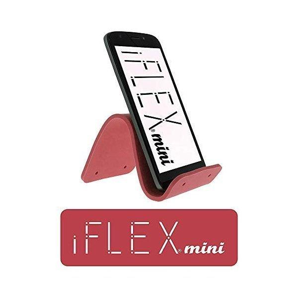 Iflex Mini スマホ タブレット 携帯 電話 ゲーム Book 本 在宅 リモート ワーク モバイル ボルドー 万能 いよいよ人気ブランド スタンド ホルダー