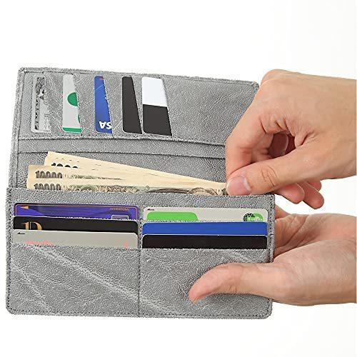 エレファント レザー 長財布 像 本革 日本製の画像