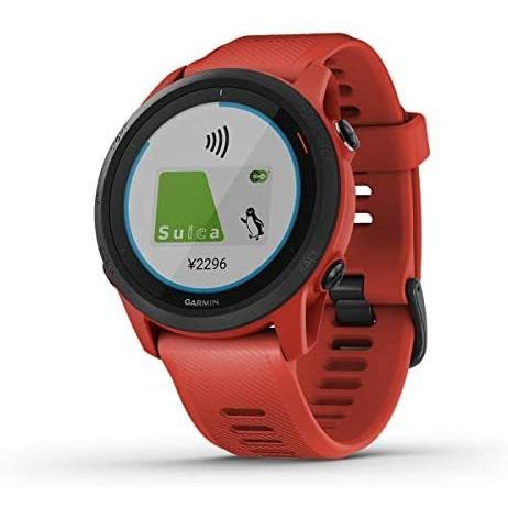 Garmin ガーミン Foreathlete 745 Black Magma Black Magma Red Neo Shake メンズファッション Shakeのgarmin ガーミン Sakura 41ot 60 お1人様1点限りの