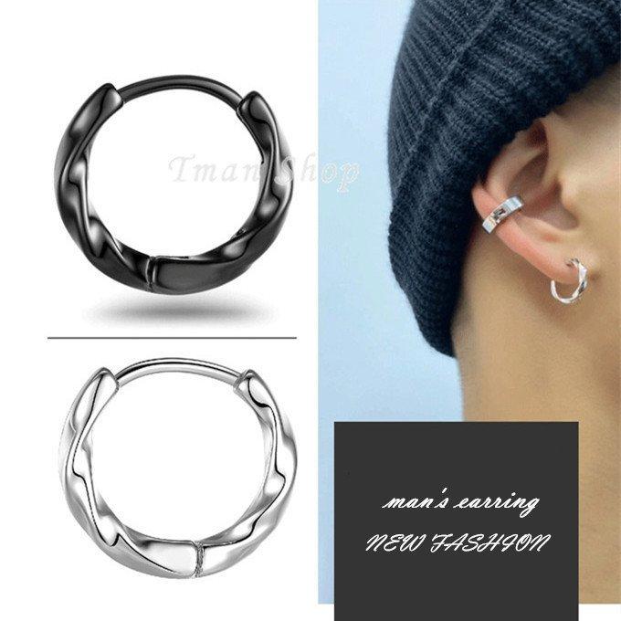 ピアス メンズ レディース 金属アレルギー対応 フープ ピアス 両耳 リング シンプル シルバー ブラック 小さめ おしゃれ ギフト 男性 メンズファッション Ffrt564w Sakusaku 通販 Yahoo ショッピング