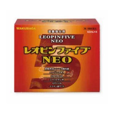 WAKUNAGA（湧永） 【湧永製薬】レオピンファイブ ネオ(NEO)60mL×4本入