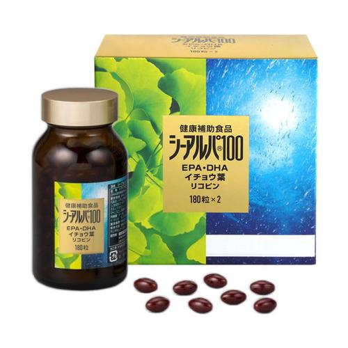 シーアルパ100　180粒 ゼリア新薬工業 【ゼリア新薬】【健康食品】シーアルパ100 180粒×2本