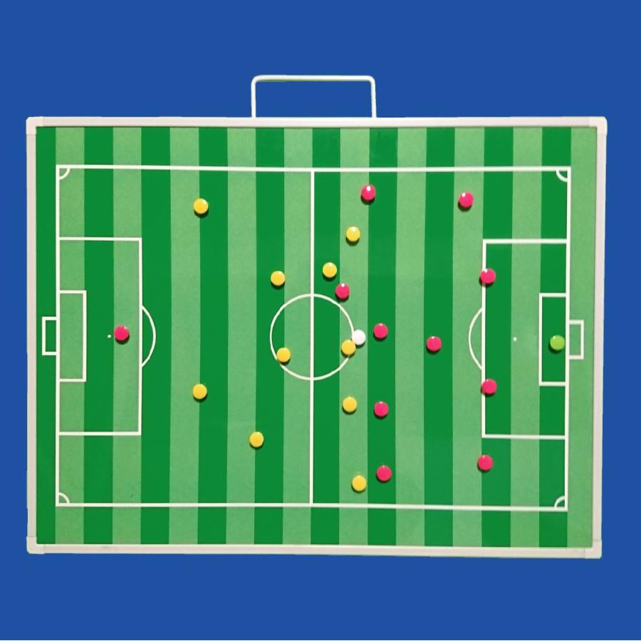 おまかせ 文字入れ 名入れ作戦ボード サッカー Mサイズ カラー 横型