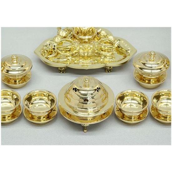 密教法具 前具一面器 上等品 中サイズ 真鍮製 ミガキ仕上げ 寺院 密教法具 前具一面器 上等品 中サイズ 真鍮製 ミガキ仕上げ 寺院