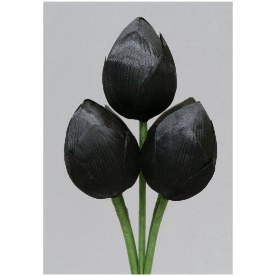 【密教法具】 布製五鋲花（五瓶花・五瓶華） 中サイズ 長さ約45.6cmの画像